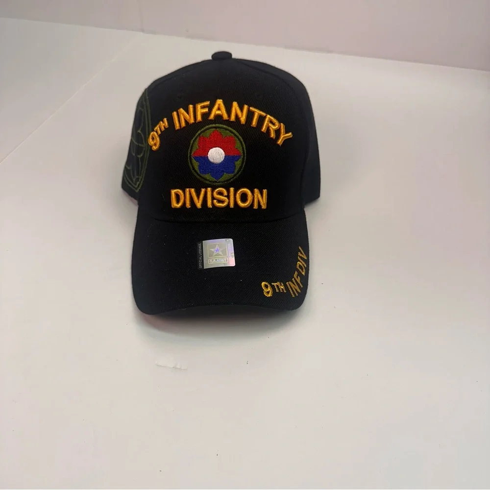 9th‎ Infantry Division Mens Cap - Black